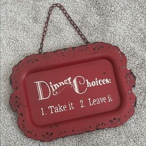 Country Farmhouse Kitchen Decor Sign